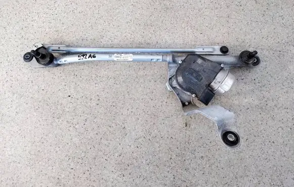 Audi A6 S6 C8 4K Front wiper linkage and motor 4K1955023B17 4K1955023B