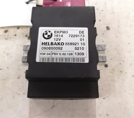BMW 1 E81 E87 Fuel injection pump control unit/module 7229173 55892110 090850092