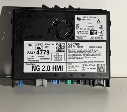 Opel Insignia A GPS navigation control unit/module 23474779
