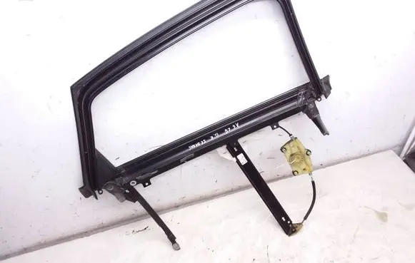 Audi A6 S6 C6 4F Rear door window regulator with motor 4F0839461B