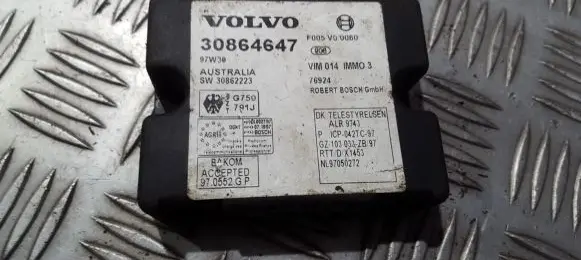 Volvo S40, V40 Immobilizer control unit/module 30864647 97w39