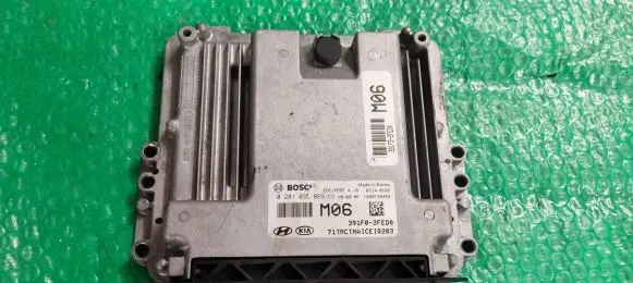 Hyundai Santa Fe Engine control unit/module 391F02FED0 EDC17C57 0281035069