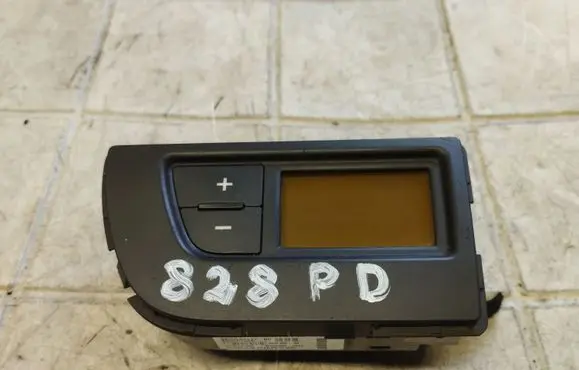 Citroen C4 I Picasso Climate control unit 9650868877
