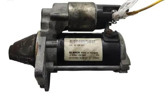 Opel Corsa E Starter motor 25196021