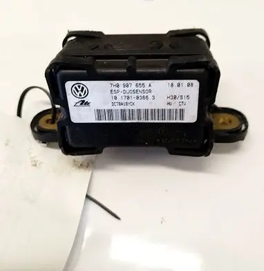 Volkswagen Jetta V ESP acceleration yaw rate sensor 7H0907655A