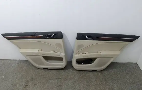 Front door card panel trim