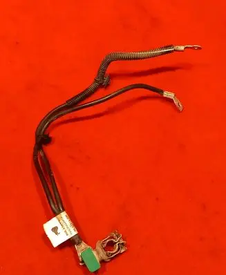 Peugeot 308 Negative earth cable (battery) 9661191580