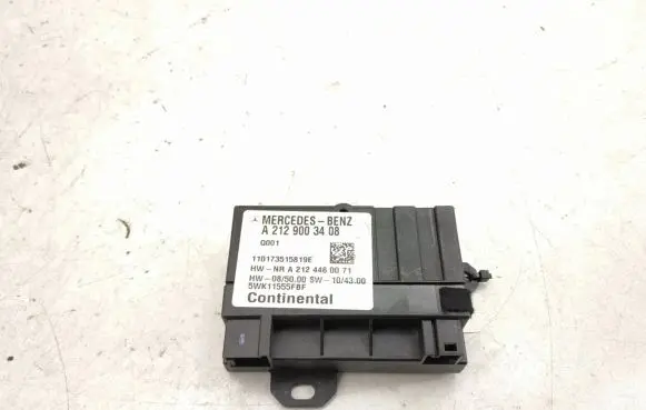 Mercedes-Benz E W212 Fuel injection pump control unit/module 2129003408 0009003101