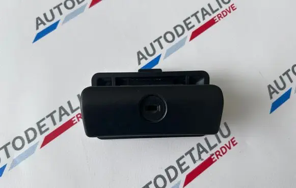 Glove box handle