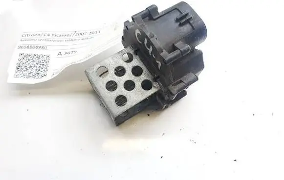 Citroen C4 I Picasso Heater blower motor/fan resistor 9658508980
