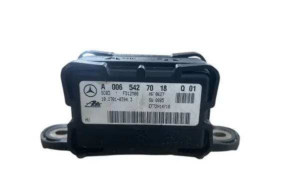 Mercedes-Benz S W221 ESP acceleration yaw rate sensor A0065427018 10170103943