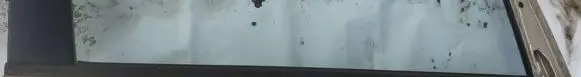 Toyota Previa (XR30, XR40) II Front door glass trim molding 