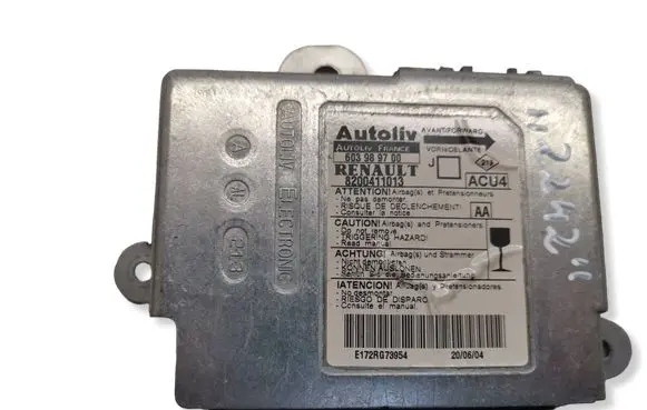 Renault Scenic II - Grand scenic II Airbag control unit/module 8200411013