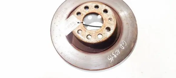 Audi A6 S6 C6 4F Rear brake disc neventiliuojamas