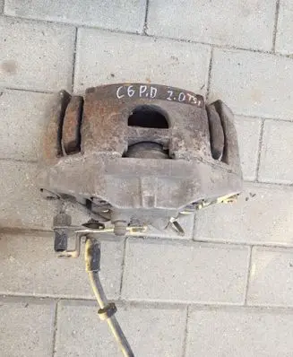 Audi A6 S6 C6 4F Front brake caliper