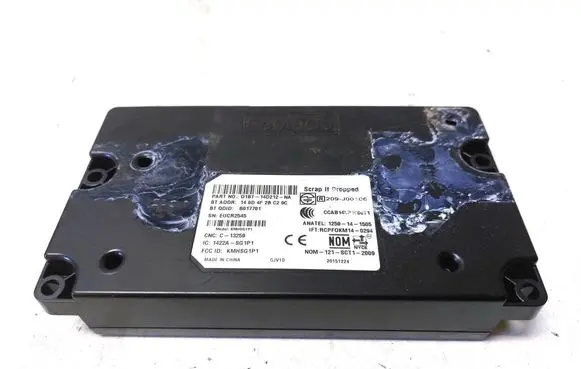 Ford B-MAX Bluetooth control unit module D1BT14D212NA
