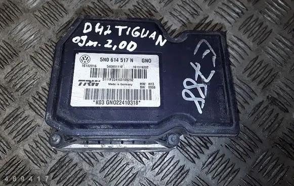 Volkswagen Tiguan ABS Pump 5n0614517n 16132016