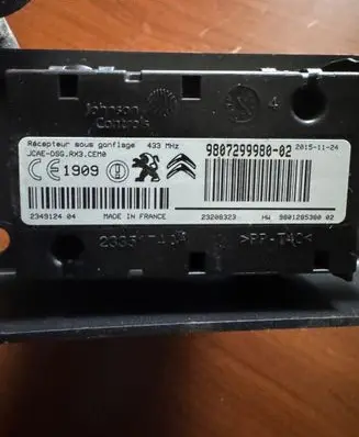 Peugeot 508 RXH Other control units/modules 9807299980 82880787