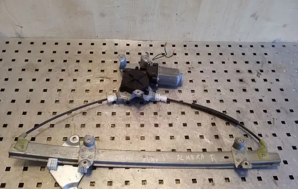 Nissan Almera N16 Front door window regulator with motor 400600T7
