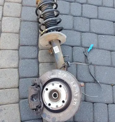 Peugeot 208 I Front wheel hub spindle knuckle 