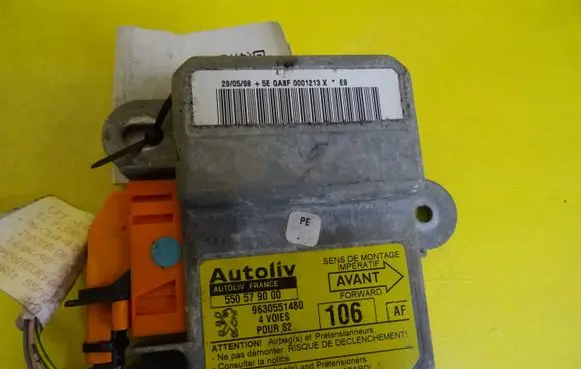 Peugeot 106 Airbag control unit/module 9630551480 550579000