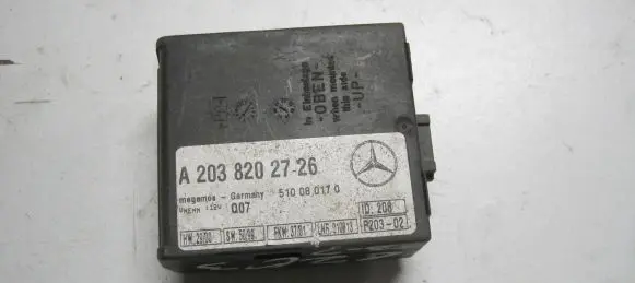 Mercedes-Benz C W203 Alarm control unit/module A2038202726