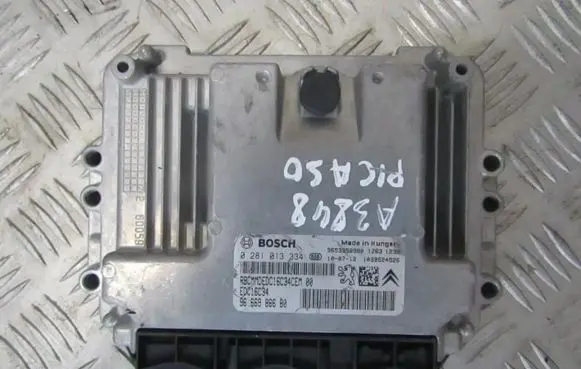 Citroen C4 I Picasso Engine control unit/module 0281013334 9666986680