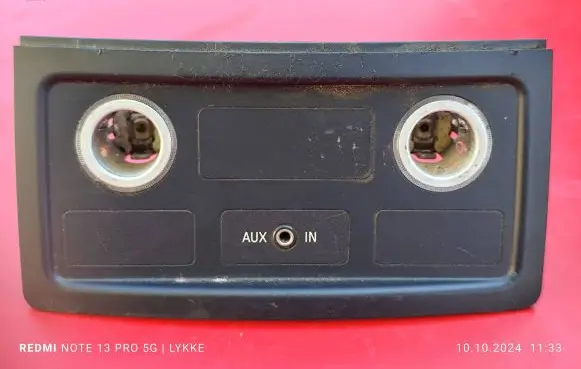 BMW 5 E60 E61 Cigarette lighter trim rear 7034100 319950000 9117364