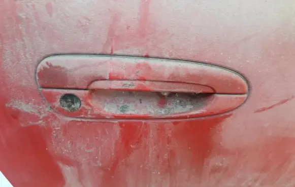 Mazda 626 Front door exterior handle
