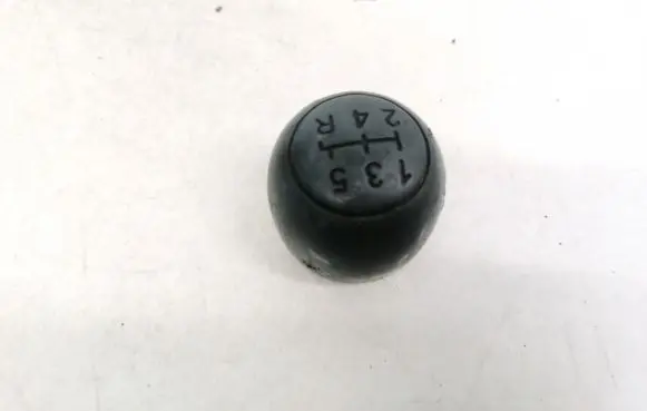 Fiat Panda II Gear lever shifter trim leather/knob