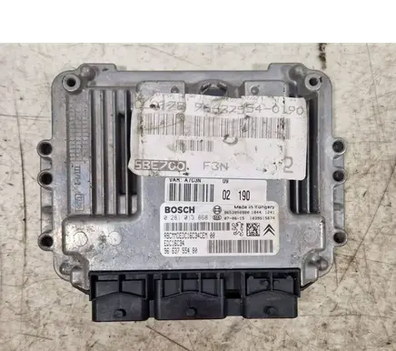 Peugeot 207 Engine control unit/module 0281013868 9653958980 9663755480