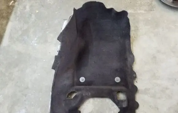 Dodge Durango Front floor carpet liner 5VK16DX9AC
