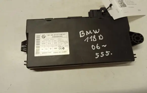 BMW 1 E81 E87 Door central lock control unit/module 6135914719601 2080080365