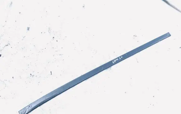Volvo V70 Rear door glass trim molding 39968723