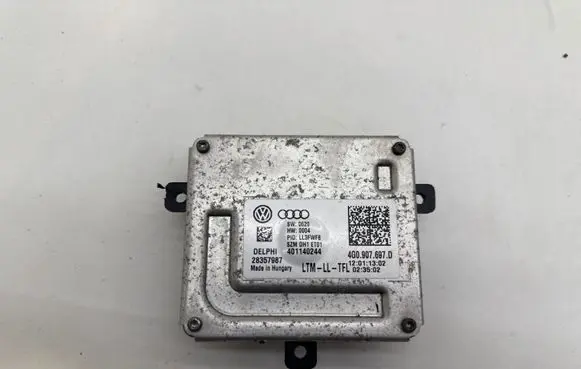 Skoda Octavia Mk3 (5E) Headlight ballast module Xenon 4G0907697D