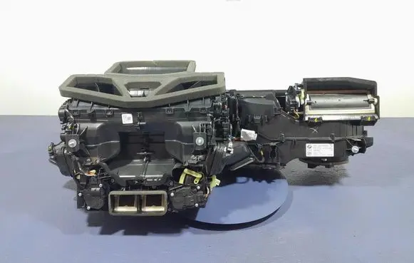 Interior heater climate box assembly