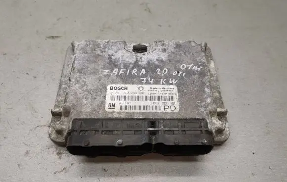 Opel Zafira A Engine control unit/module 0281010268 24417169