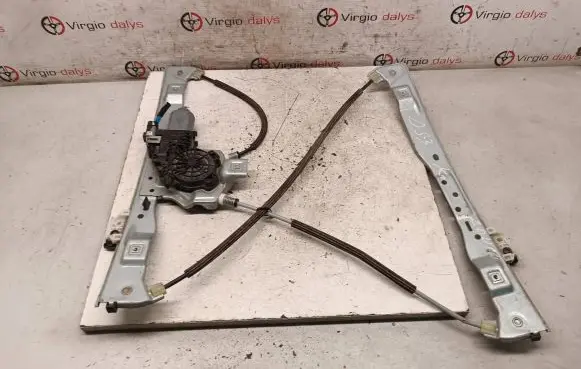 Front door window regulator with motor