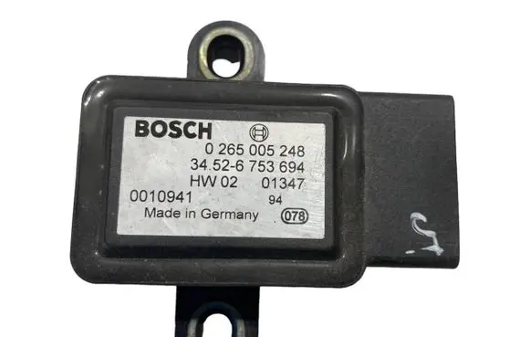 BMW X5 E53 ESP acceleration yaw rate sensor 6753694 34526753694 0265005248