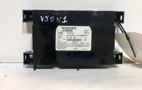 Volvo V50 Bluetooth control unit module 31282645 31282378AB 001EAE2A6AA4