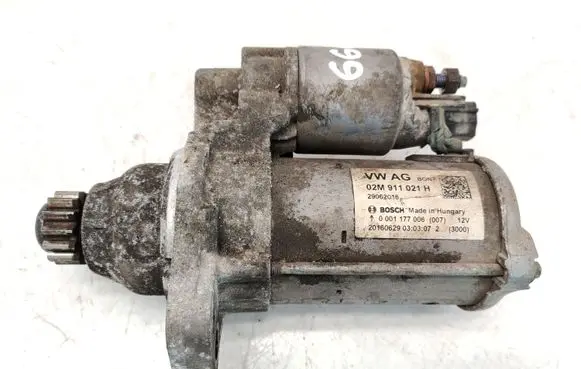 Volkswagen Up Starter motor 0001177006 0001177007 02M911021H
