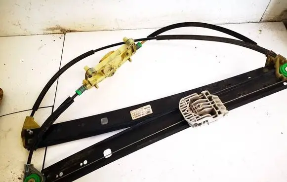 Sliding door window regulator with motor