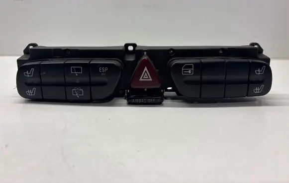 Mercedes-Benz C W203 Hazard light switch 2038218658 3306410200 11073131001