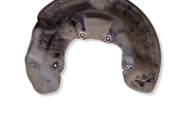 Audi A6 S6 C6 4F Front brake disc dust cover plate 4F0615312A
