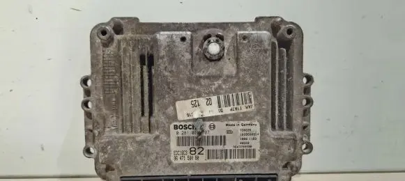 Peugeot 206 Engine control unit/module 9647785580 9647158080 0281010707