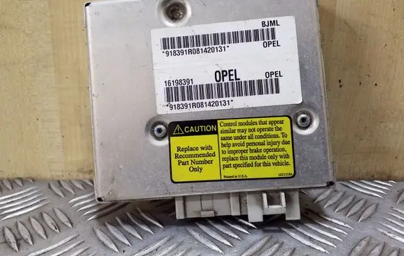 Opel Sintra ABS control unit/module 16198391