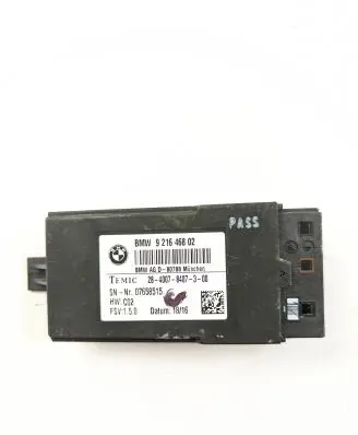 BMW 7 G11 G12 Seat heating relay 9216468 07658515 284078407300