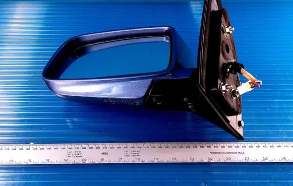 Mitsubishi Lancer X Front door electric wing mirror 010496 010838 E13010496