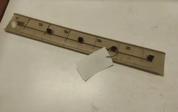 Jaguar XF Front sill trim cover 8X2313201A