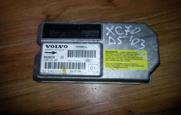 Volvo XC70 Airbag control unit/module 0285001456 p30658912